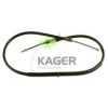 KAGER 19-1692 Cable, parking brake